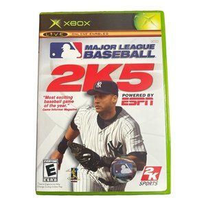 Major League Baseball 2K5 (Microsoft Xbox, 2005) Complete